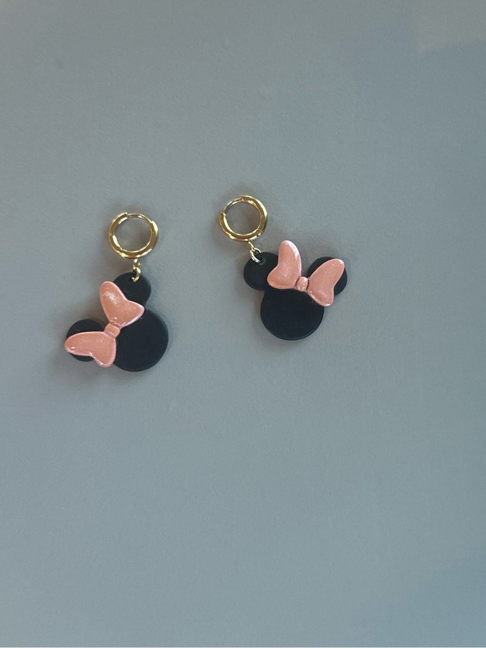 Mouse Inspired Halloween Earrings | Orange Bow Dangle Earrings | parade apparel